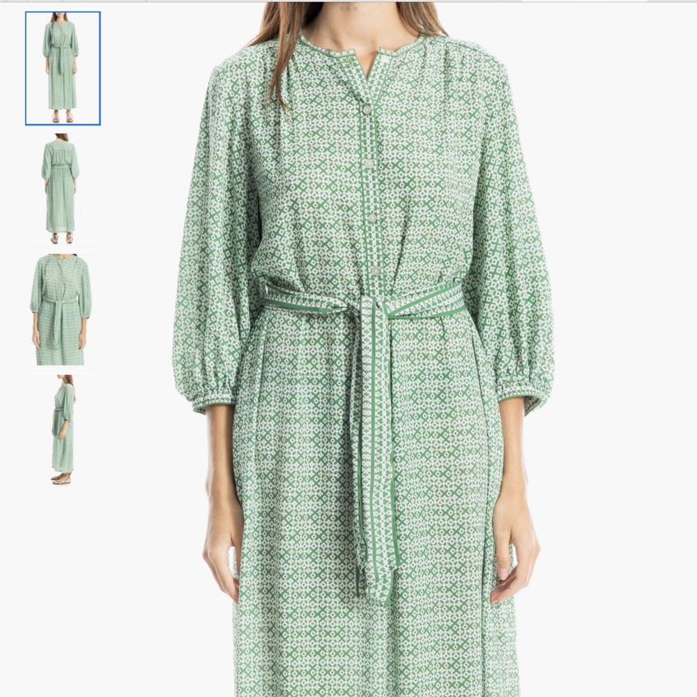 MAX STUDIO Medallion Print Maxi Dress, size XL